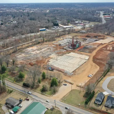 On The Trail aerial view after redevelopment