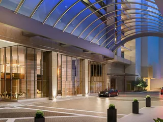 Drop-off and arrival area