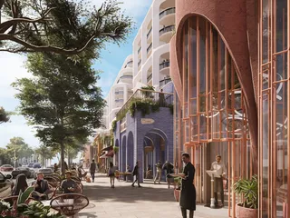 Future view along Sunset Drive